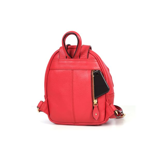 Modena Mini Leather Backpack - Candy