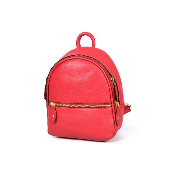 Modena Mini Leather Backpack - Candy
