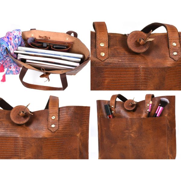 Womens Handmade Leather Tote Bags & Handbags - Galen Leather