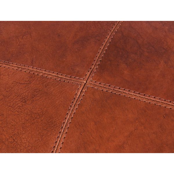 Arizona Leather Pillow Cover - Brown