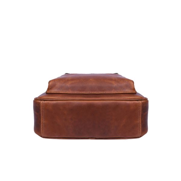 Padua Mini Leather Backpack - Brown