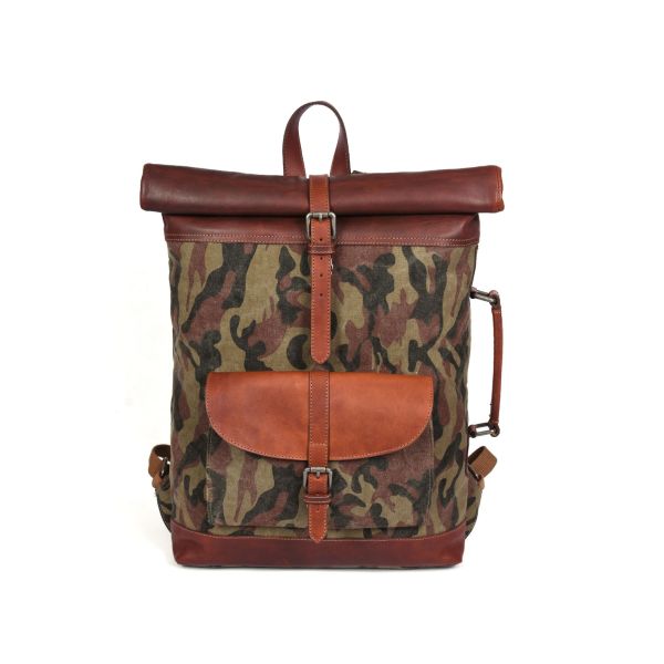Fargo Camouflage Backpack - Camo Green