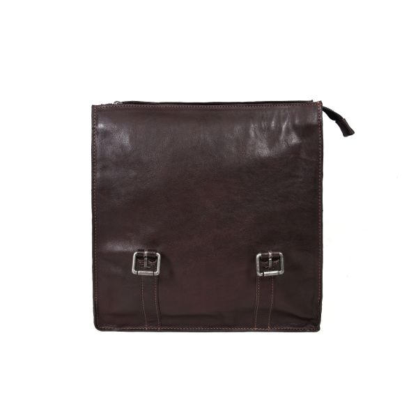 Andover Leather Backpack - Dark Brown 