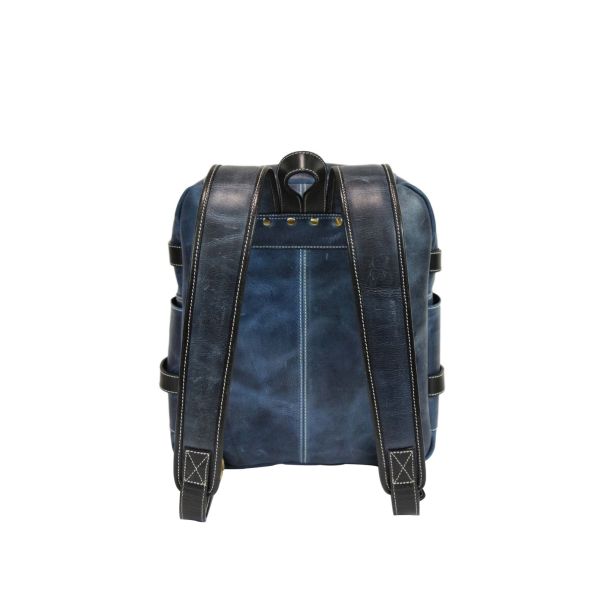 Arizona Leather Backpack - Royal Blue 