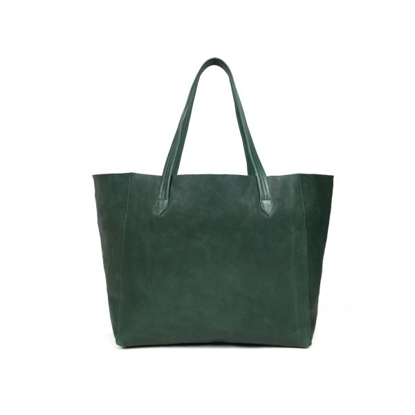 Sion Leather Tote Bag For Women - Green