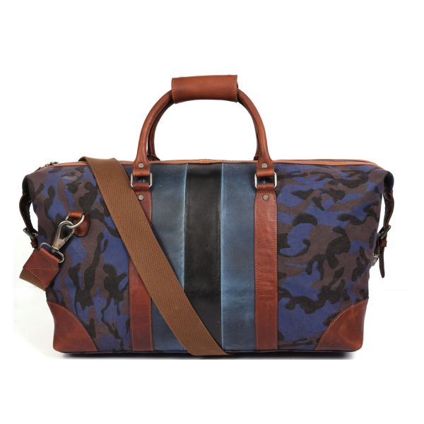 Camouflage Travel Bag - Camo-Blue