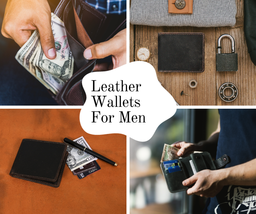 Mens Leather Wallet Pockets Money Purse Credit Card Clutch Bifold Zipper  1456 CF