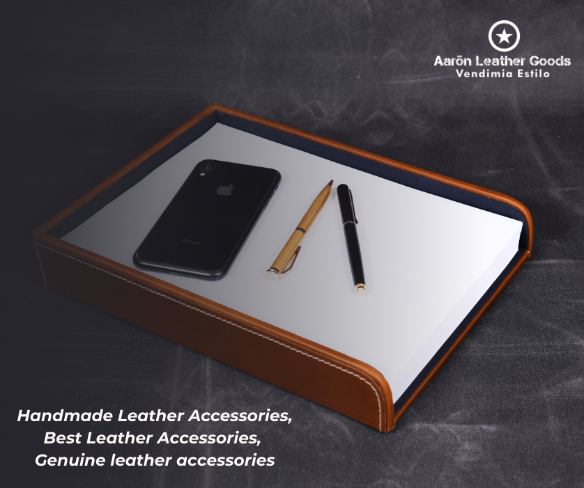 Top Genuine Leather Desk Accessories Perfect for a Working Professional