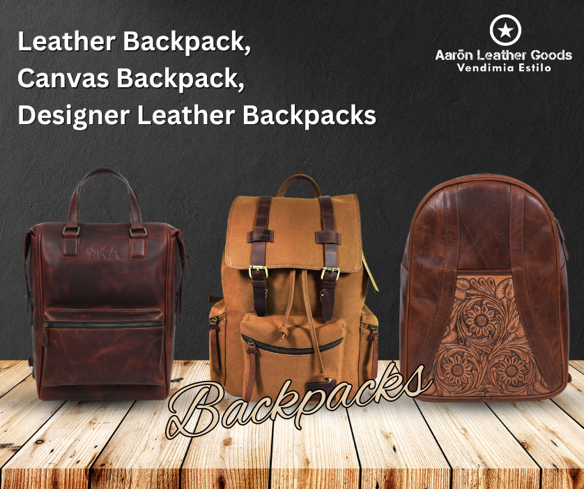 Style Up: Leather, Canvas, and Designer Backpacks for Trendsetters!