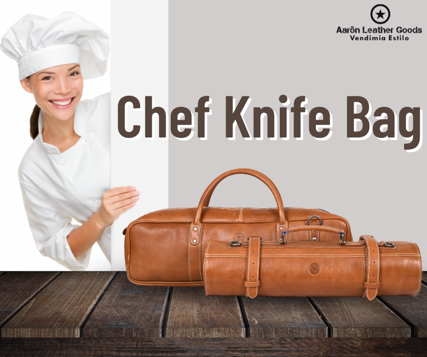 Leather Knife Utility Belt,leather Chef Bag,chef Gifts for Men