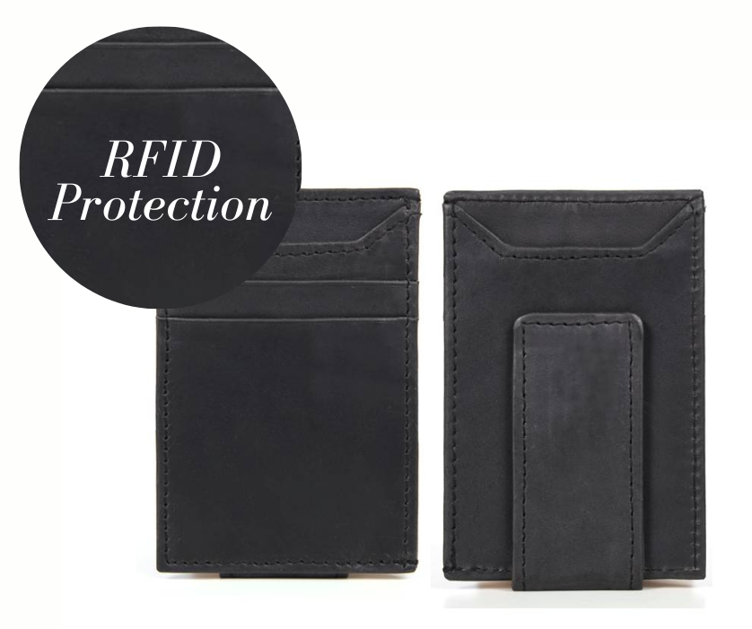 RFID Leather Card Wallet 