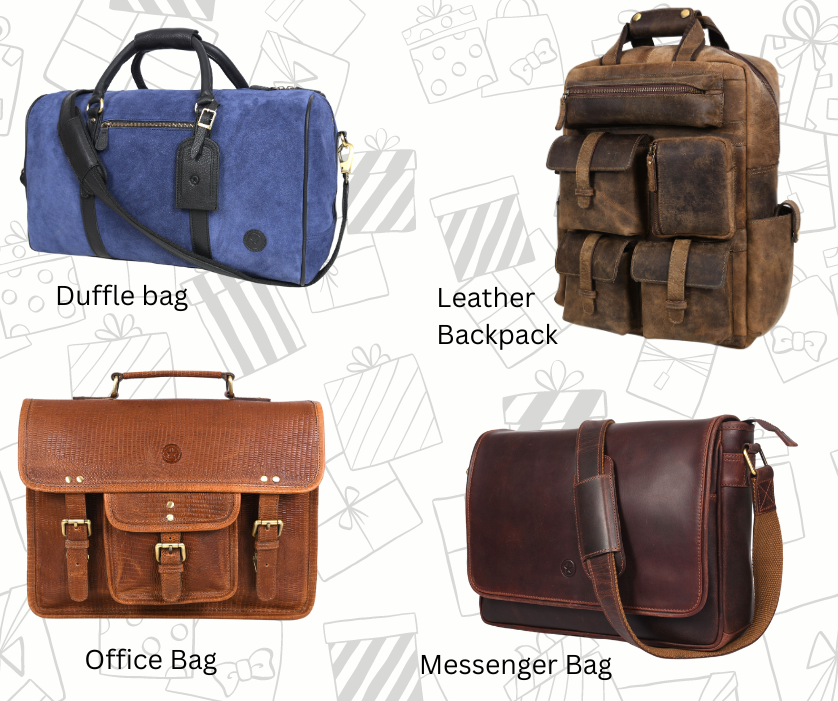 Genuine Leather Duffle bags , Messenger Bags , Leather Office Bags 