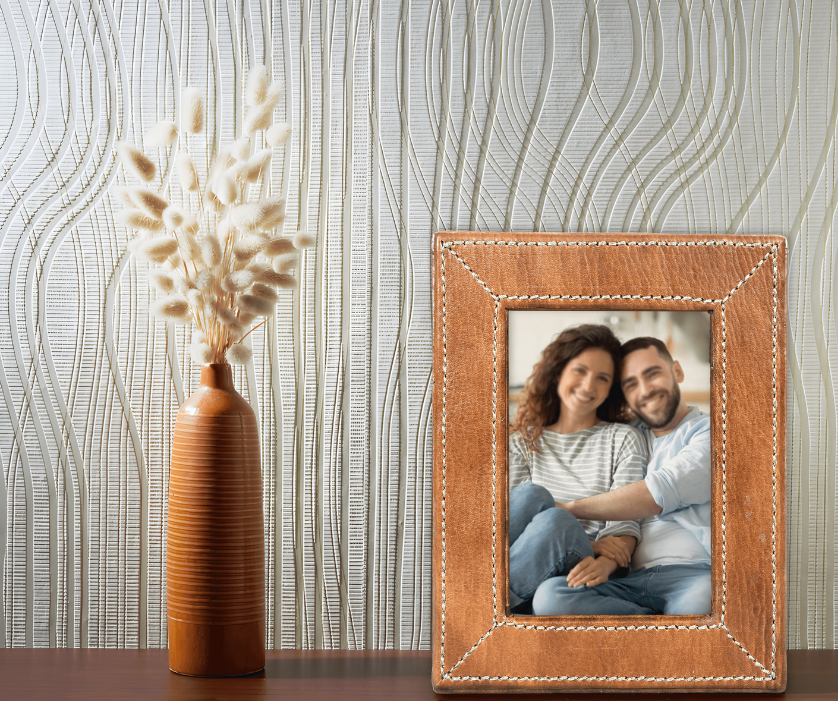 Leather Picture Frame 